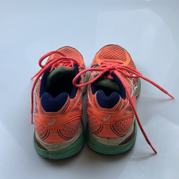 ASICS Gel Flux 3 'Flash Coral Aqua Mint' Sneakers - Size 9 - N187-10 - Picture 8 of 8